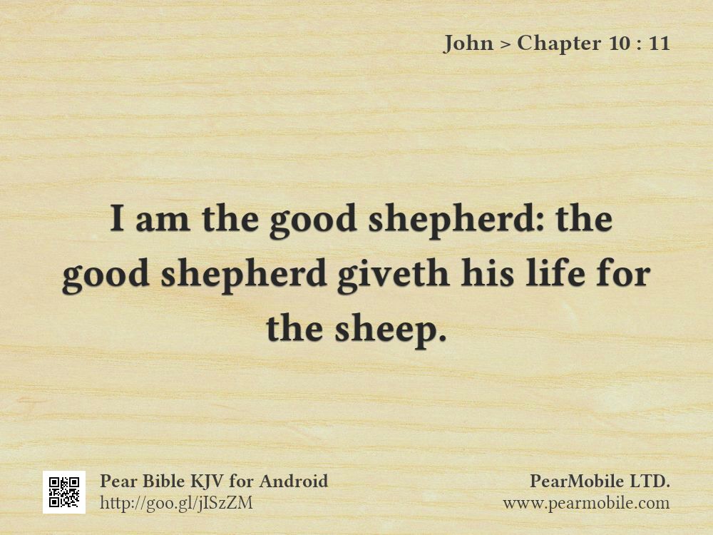 John, Chapter 10:11